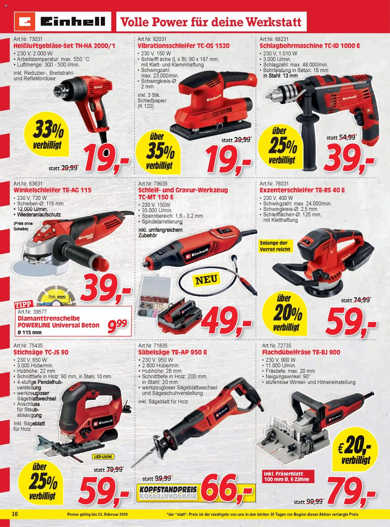 Zgonc Flugblatt Februar I 2026 gültig ab 01.02.2026 | Seite: 10