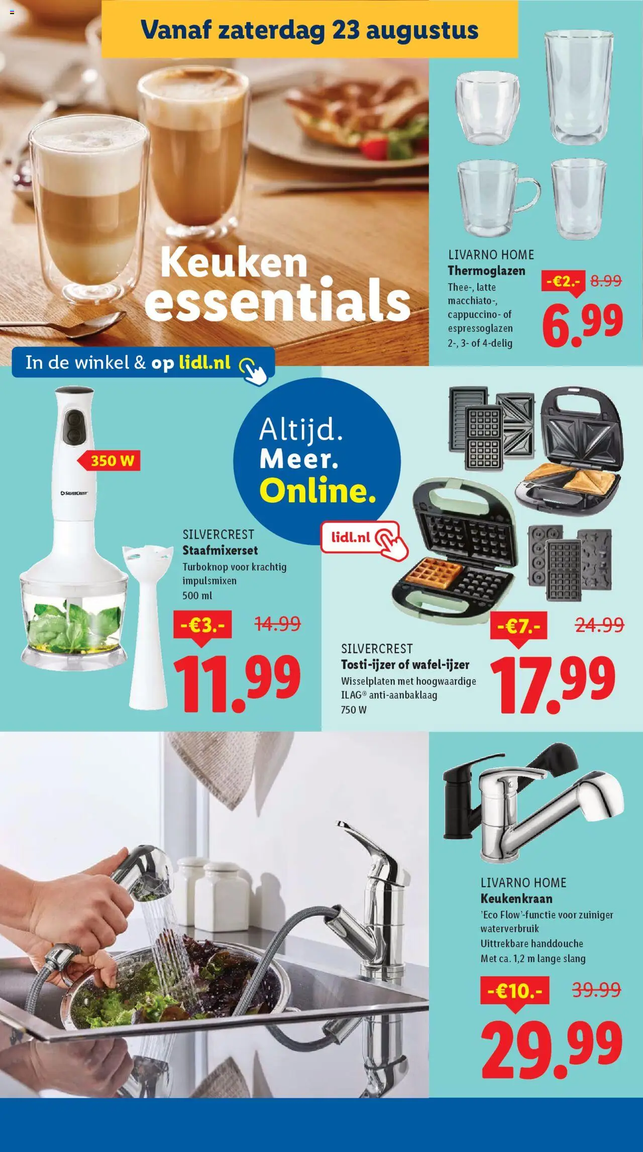  | Pagina: 32 | Producten: Sandwich, Blender, Cappuccino