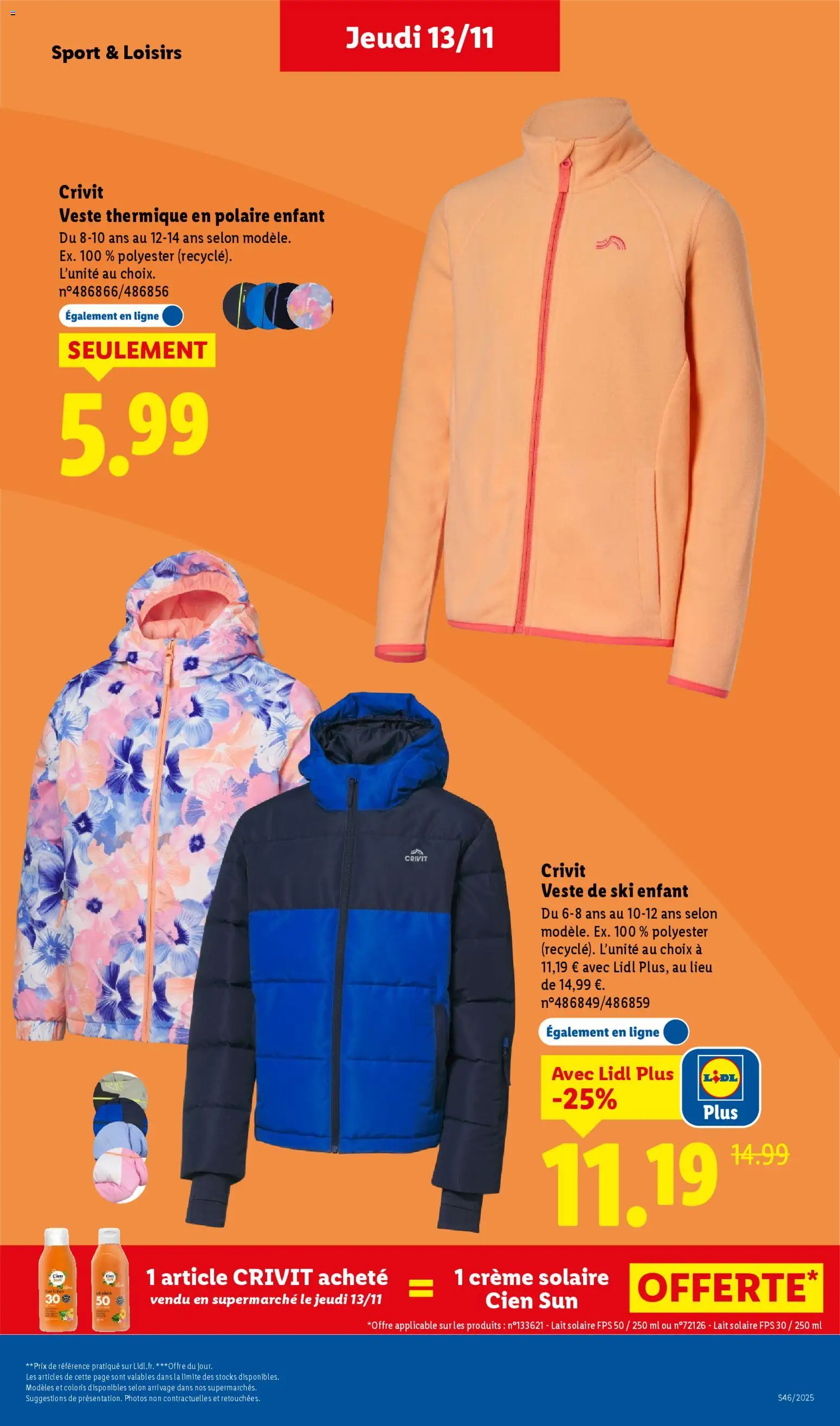 {H1} | Page: 45 | Produits: Veste de ski, Crème solaire, Ski, Crème