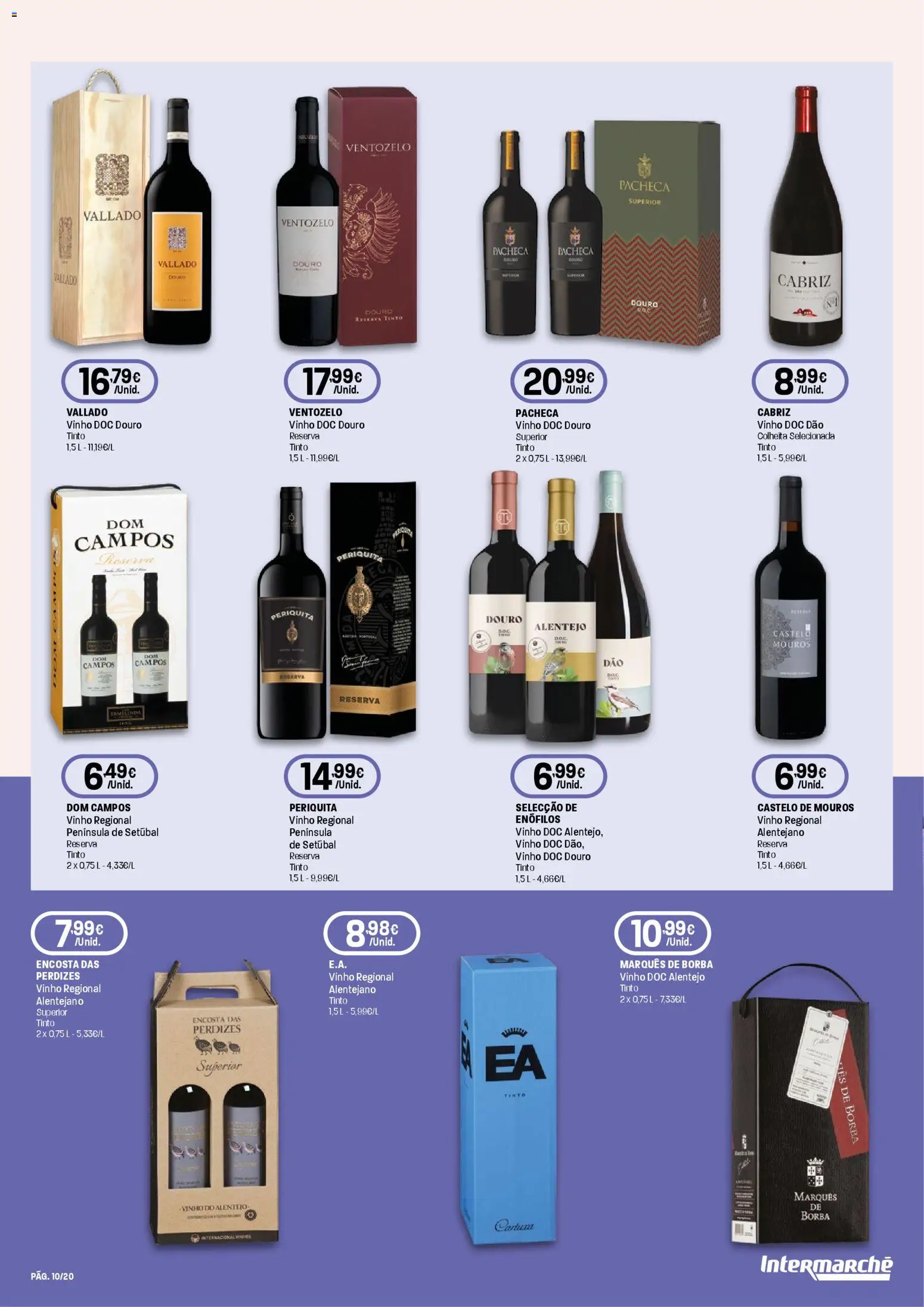 Intermarché - Pascoa Contact │ válido de 19.03.2026 | Página: 10 | Produtos: Vinho