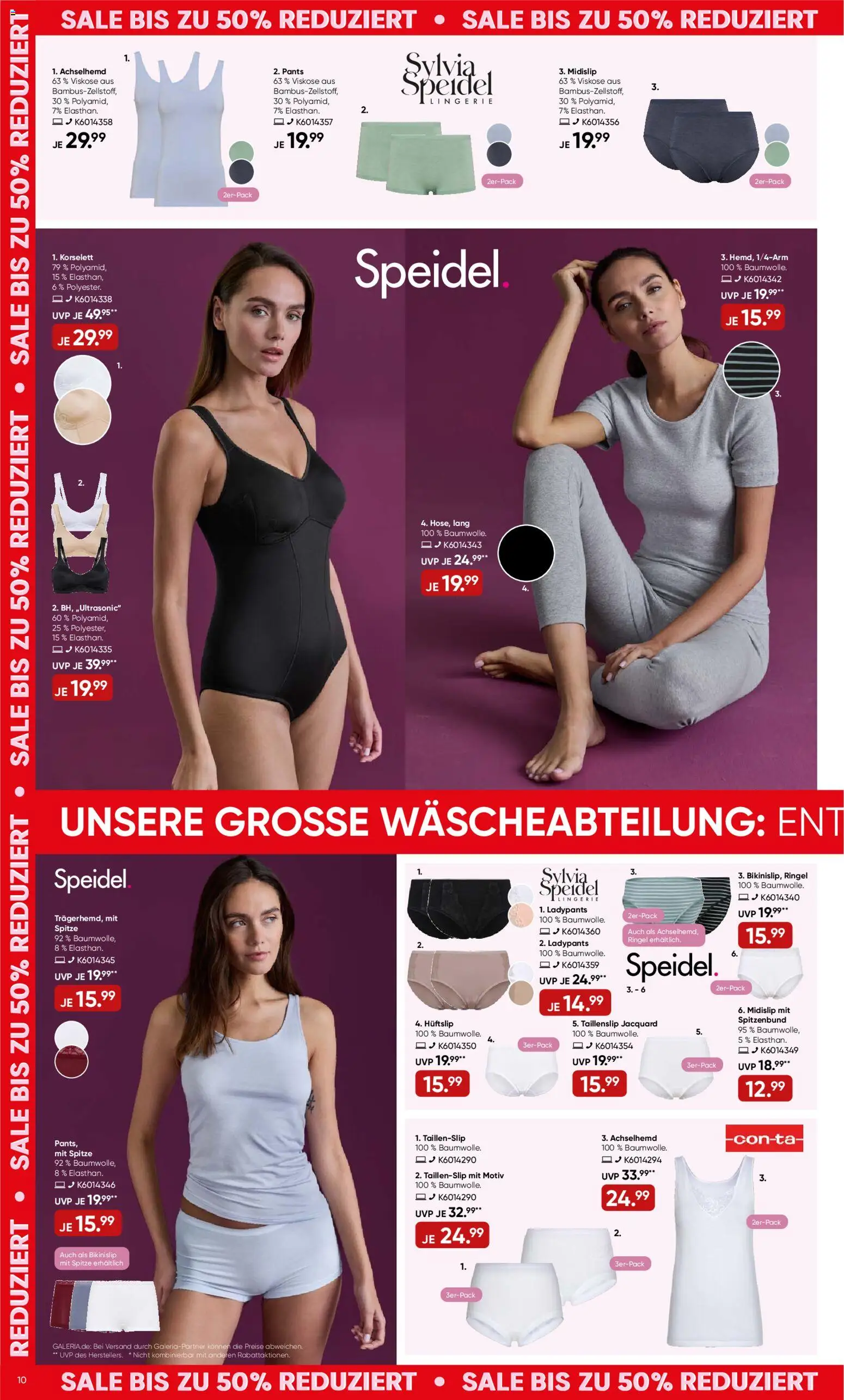 Galeria Karstadt Kaufhof Prospekt 	 – gültig ab 29.12.2025 | Seite: 10