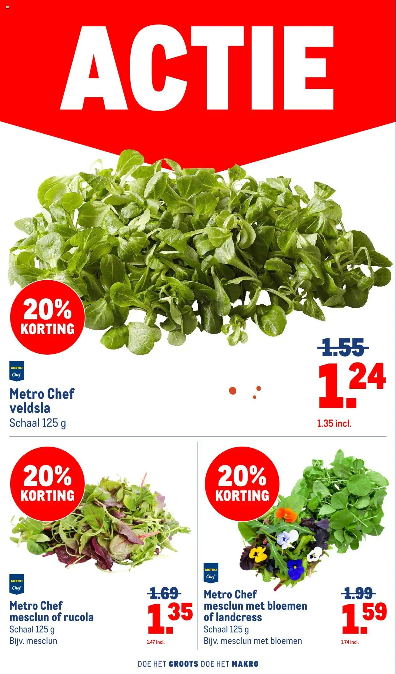  | Pagina: 18 | Producten: Rucola, Schaal, Bloemen