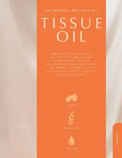 Justine specials catalogue – valid from 01.04.2026 | Page: 85 | Products: Tissue oil, Oil