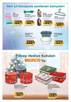 18.12.2025 tarihinden itibaren geçerli olan Migros kataloğu önizlemesi | Sayfa: 166