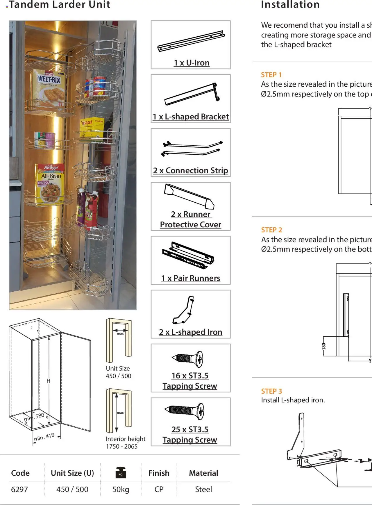 New Gelmar catalogue – valid from 01.12.2024 | Page: 3 | Products: Cover, Iron