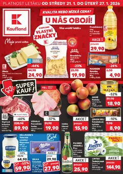 Náhled letáku Kaufland leták - Kolín od 21.01.2026