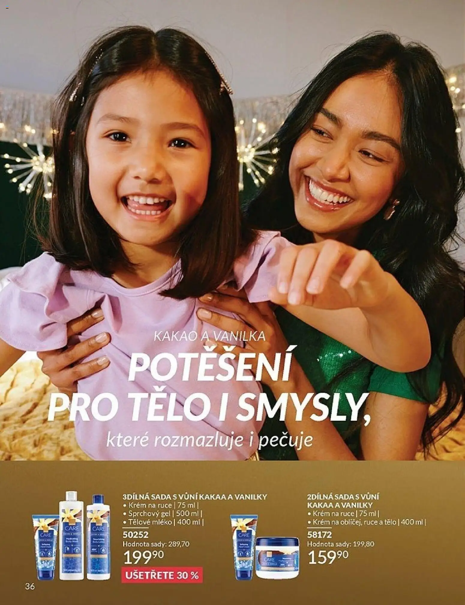 Avon Black Friday od 01.11.2025 | Strana: 36 | Produkty: Krém na ruce, Sprchový gel, Mléko, Kakao
