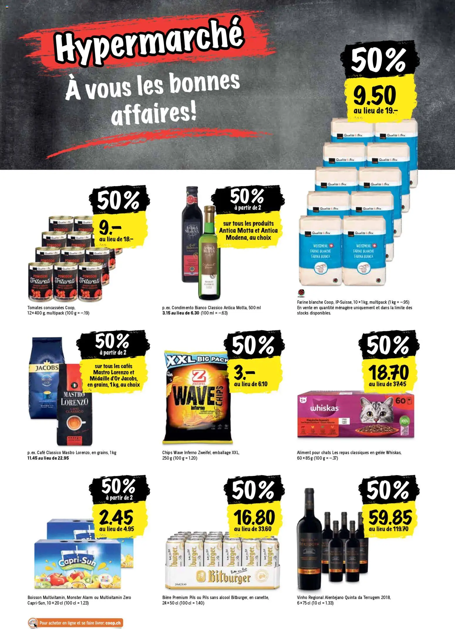 Coop aktionen FR – gültig ab 12.03.2026 | Seite: 23 | Produkte: Pils, Burger, Chips