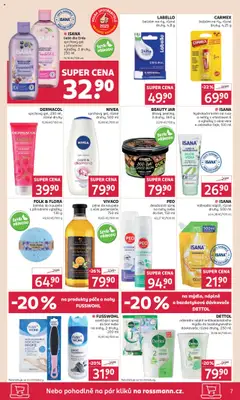 NIVEA, sprchový gel, různé druhy, 500 ml od 10.09.2025 | Strana: 7 | Produkty: Krém na ruce, Pěna do koupele, Deodorant, Krém