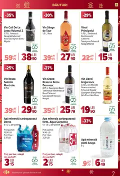 Ofertele Carrefour valabile de la 10.12.2025 | Pagină: 26 | Produse: Yazı tahtası kalemi, Vin, Apă