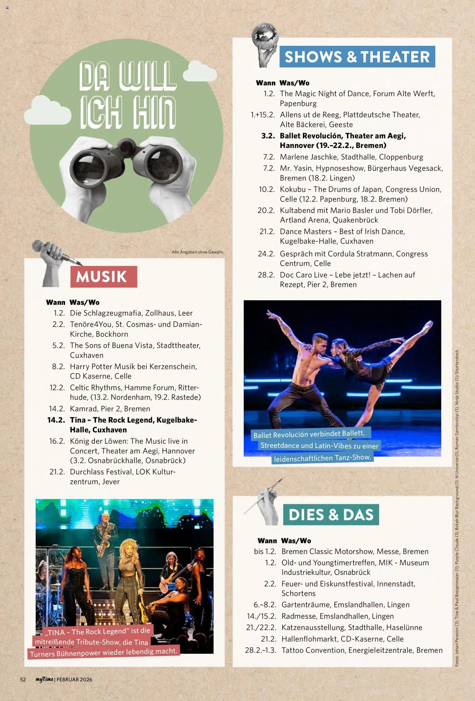 Combi myTime Februar 2026 – gültig ab 01.02.2026 | Seite: 52 | Produkte: Rock, Jever