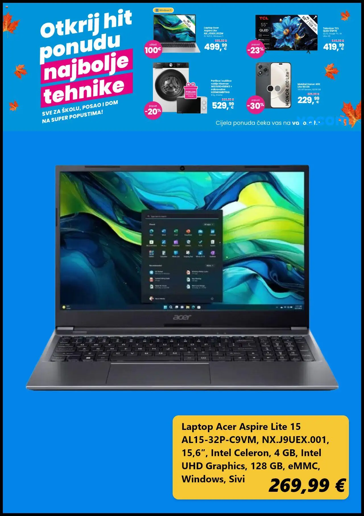 Vacom katalog | vrijedi od 01.10.2025 | Stranica: 6 | Proizvodi: Televizor, Sušilica
