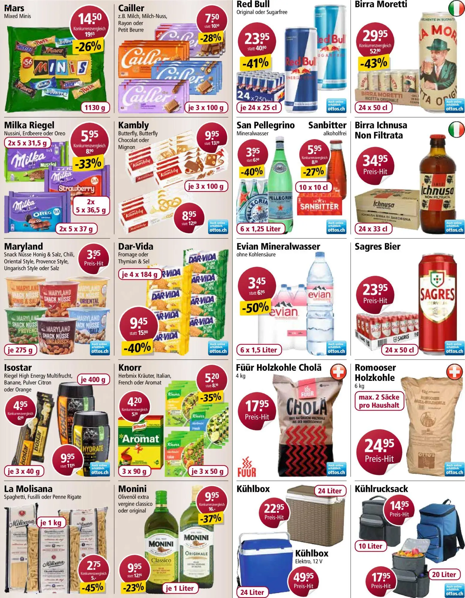 Otto's aktionen – gültig ab 28.04.2026 | Seite: 2 | Produkte: Red bull, Mars, Twix, Nüsse