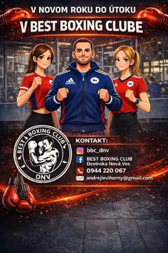 BEST BOXING CLUB leták platný od 10.02.2026