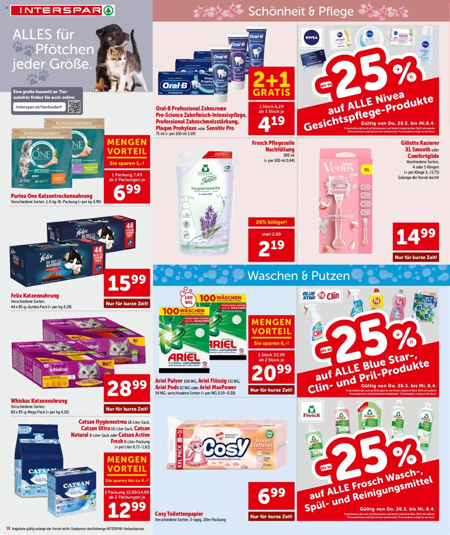 Interspar Flugblatt - Steiermark gültig ab 26.03.2026 | Seite: 20 | Produkte: Rasierer