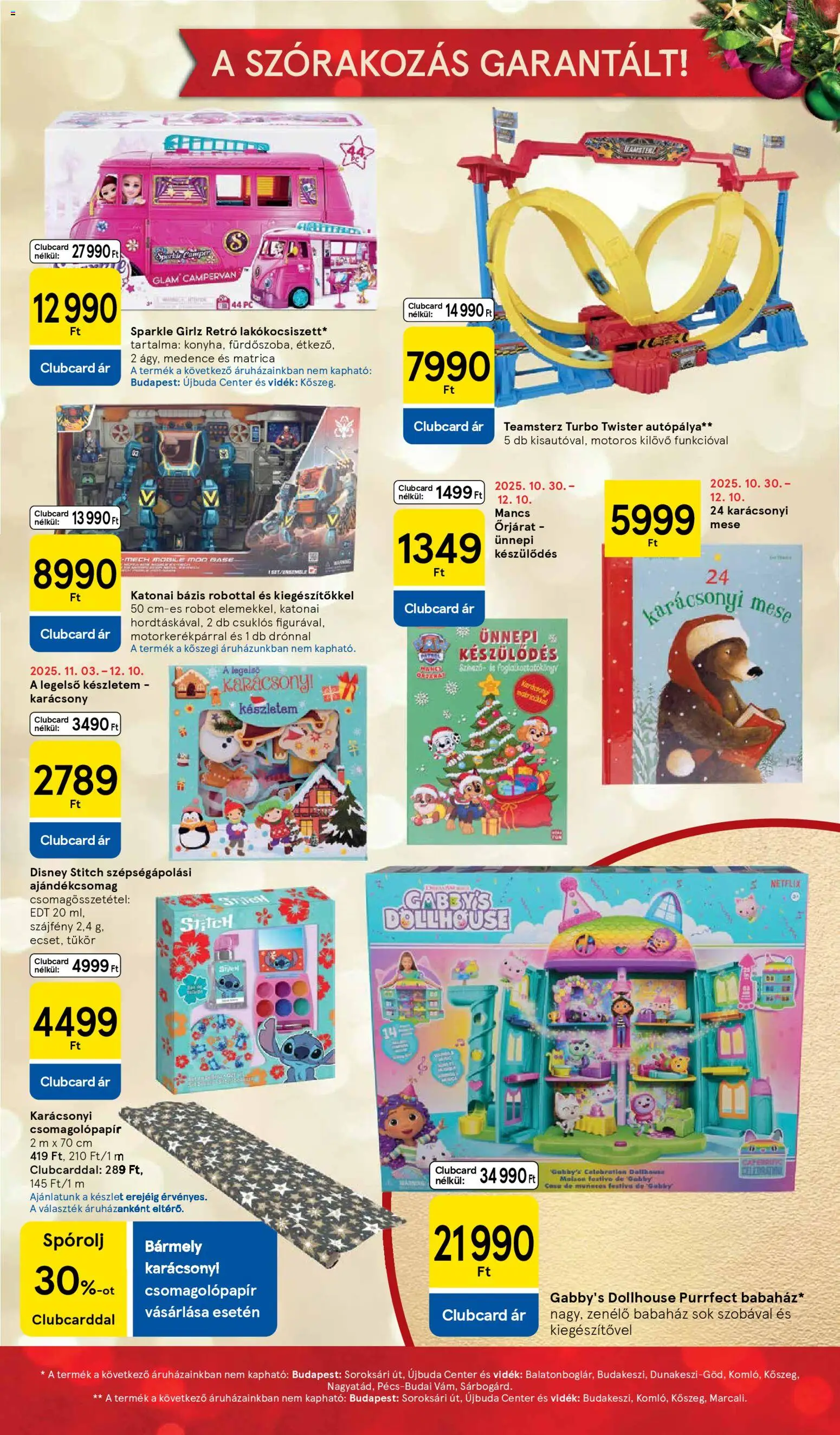 Tesco akciós ujság - amely érvényes a következő dátumtól: 26.11.2025 | Oldal: 19 | Termékek: PC, Tükör, Medence, Szájfény