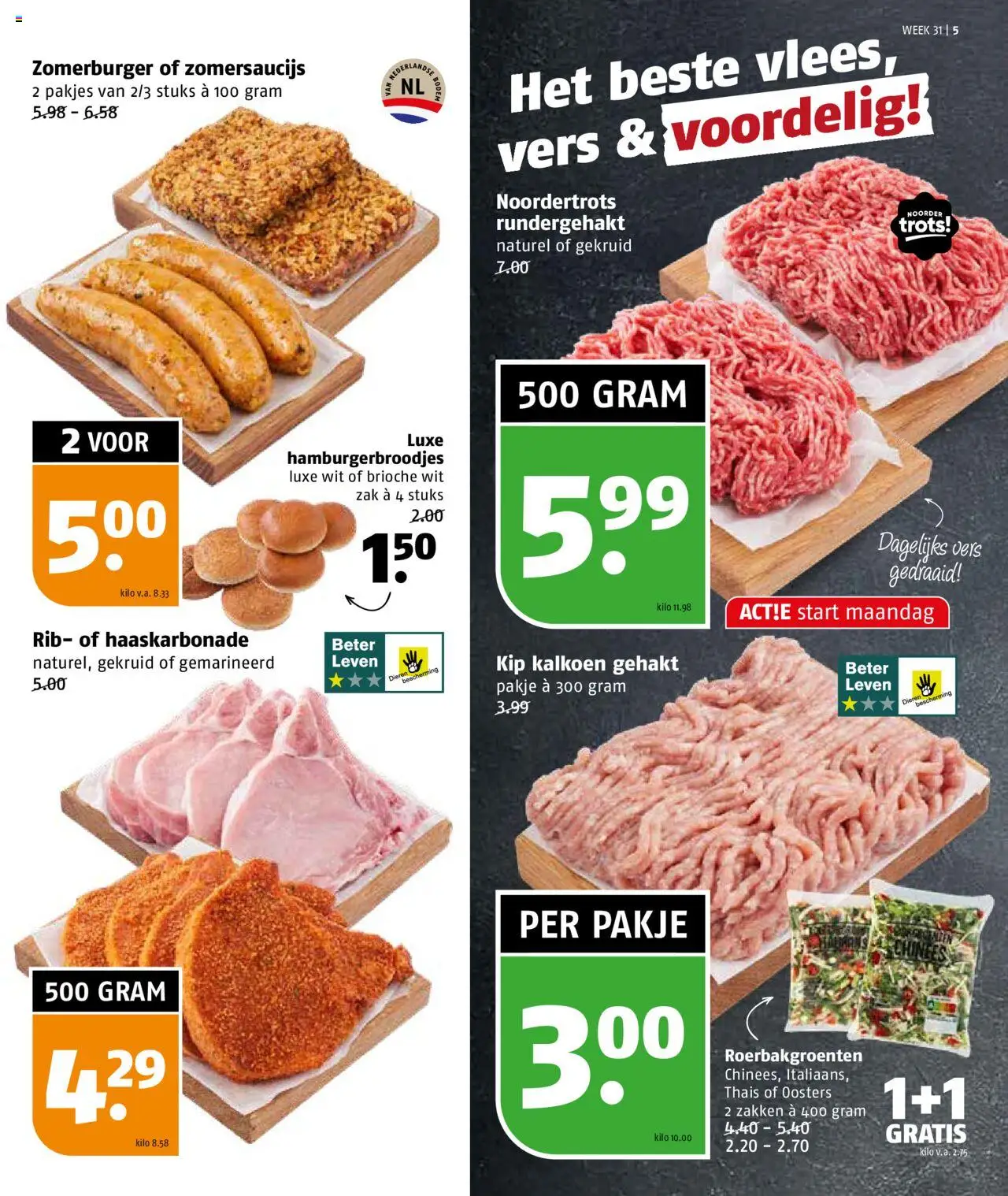  | Pagina: 5 | Producten: Gehakt, Zak, Kip