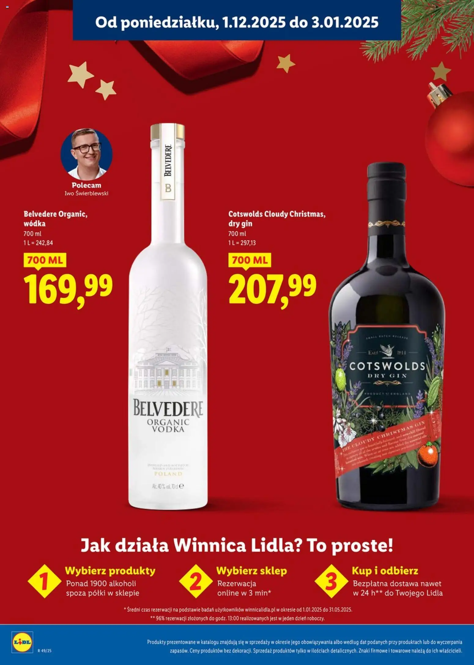 Lidl Katalog alkoholi mocnych i win online od 01.12.2025 | Strona: 7 | Produkty: Vodka, Gin, Wódka