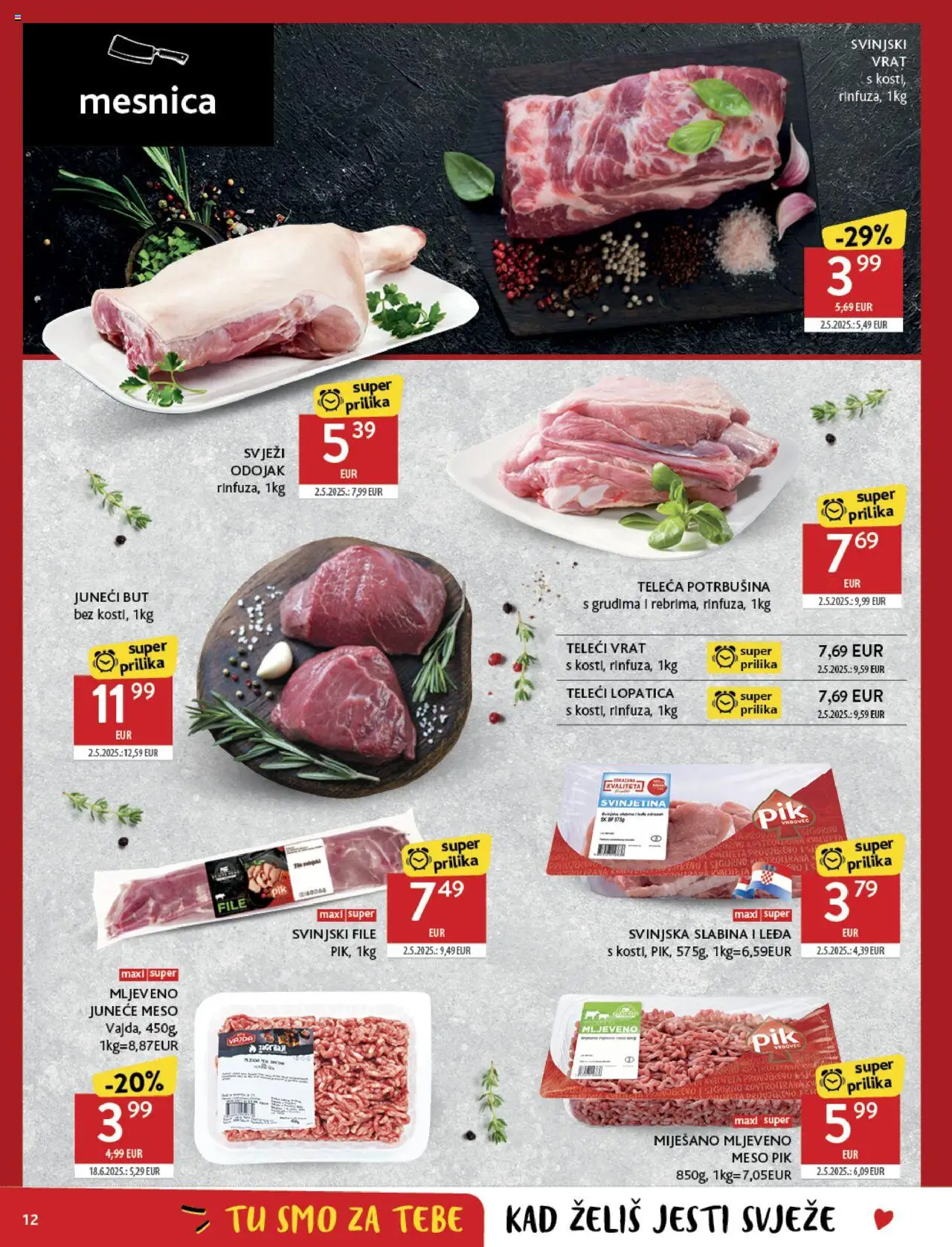 Konzum HR akciós ujság - amely érvényes a következő dátumtól: 09.07.2025 | Oldal: 12