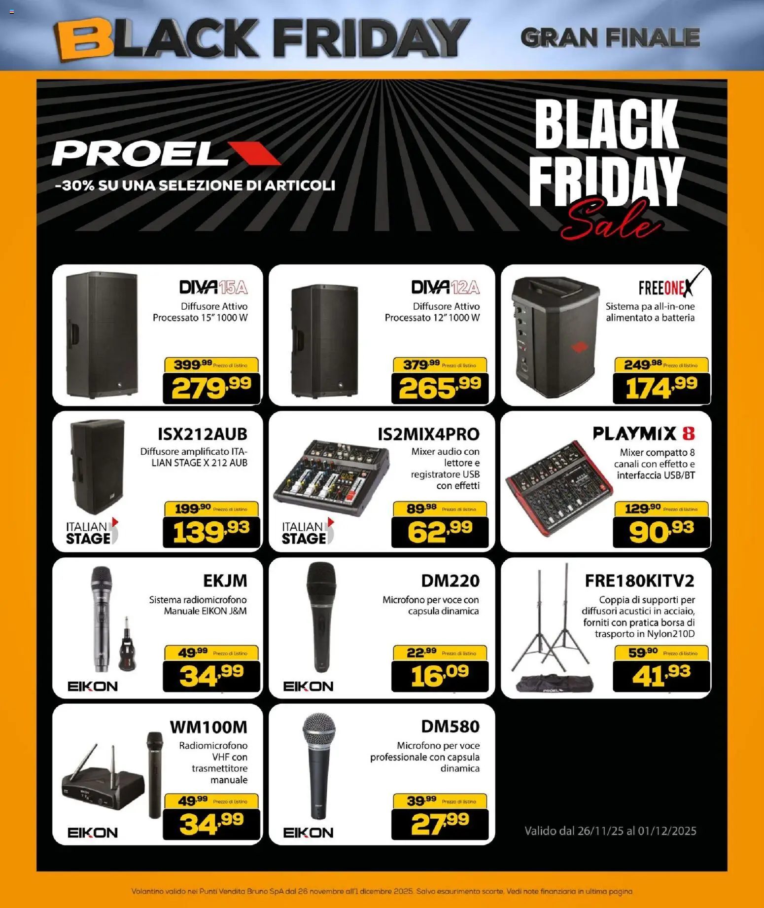 Volantino BRUNO del 26.11.2025 | Pagina: 43 | Prodotti: Sale, Borsa, USB, Batteria