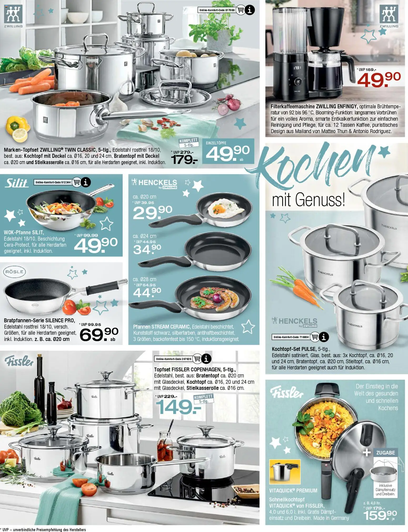 Ostermann - OSTERMANN Weihnachts-Spezial – gültig ab 22.11.2025 | Seite: 8 | Produkte: Filterkaffeemaschine