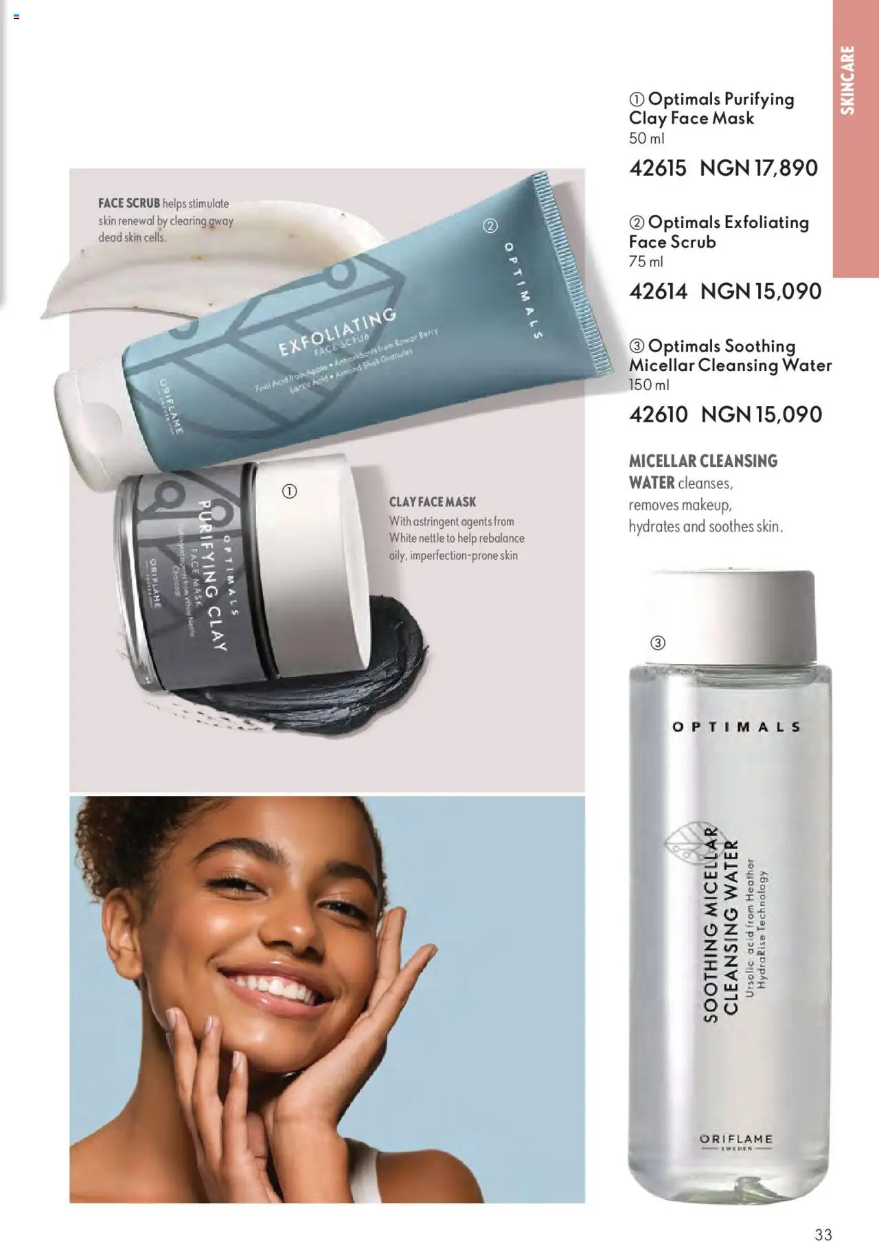 Oriflame - Catalogue  valid from 01.07.2025 | Page: 33 | Products: Water, Mask, Teamécses