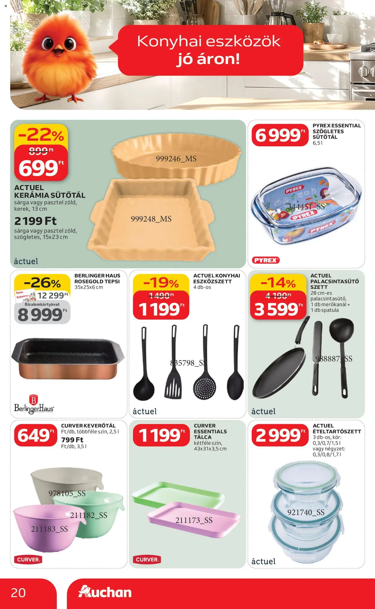 Auchan akciós ujság - amely érvényes a következő dátumtól: 19.02.2026 | Oldal: 20