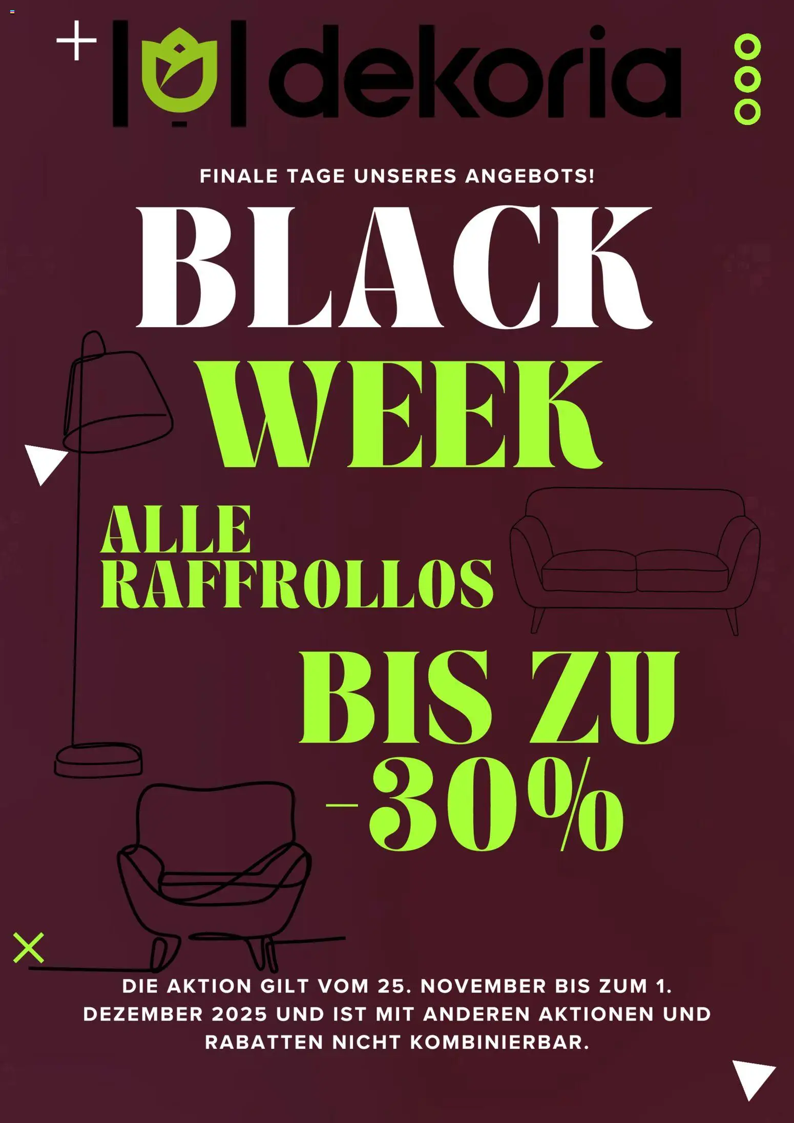 Dekoria - Black Friday – gültig ab 25.11.2025 | Seite: 1