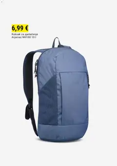 Decathlon Sezonska ponuda - Pregled kataloga iz trgovine Decathlon, vrijedi od 01.01.2026 | Stranica: 10 | Proizvodi: Ruksak