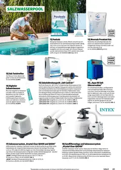 Hagebau Gartenjahr ab 13.03.2026 gültig | Seite: 81 | Produkte: Wasser, Salz, Manometer