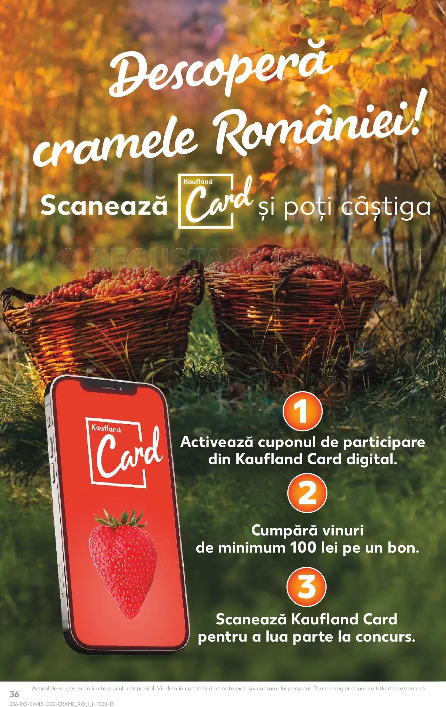 Kaufland RO akciós ujság - amely érvényes a következő dátumtól: 05.11.2025 | Oldal: 36