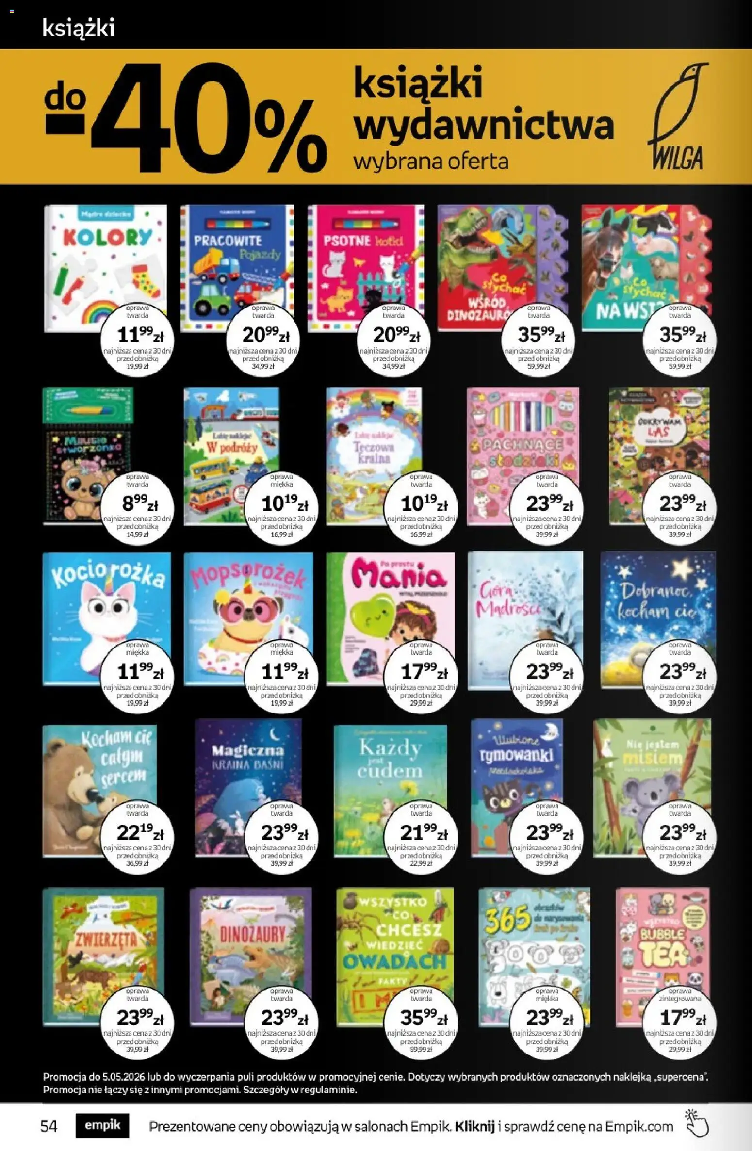 Empik promocje od 22.04.2026 | Strona: 54 | Produkty: Książki