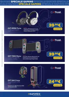 Anteprima del volantino Euronics Gaming catalogo valido a partire dal 02.12.2025 | Pagina: 17 | Prodotti: Mobile, Smartphone, Cuffie