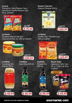 16.12.2025 tarihinden itibaren geçerli olan Onur Market kataloğu önizlemesi | Sayfa: 5