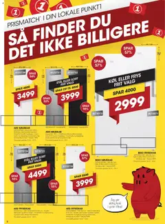 Punkt1 - Tilbudsavis gyldig fra 20.10.2025 | Side: 8 | Produkter: Æg, Pålæg, Køleskab