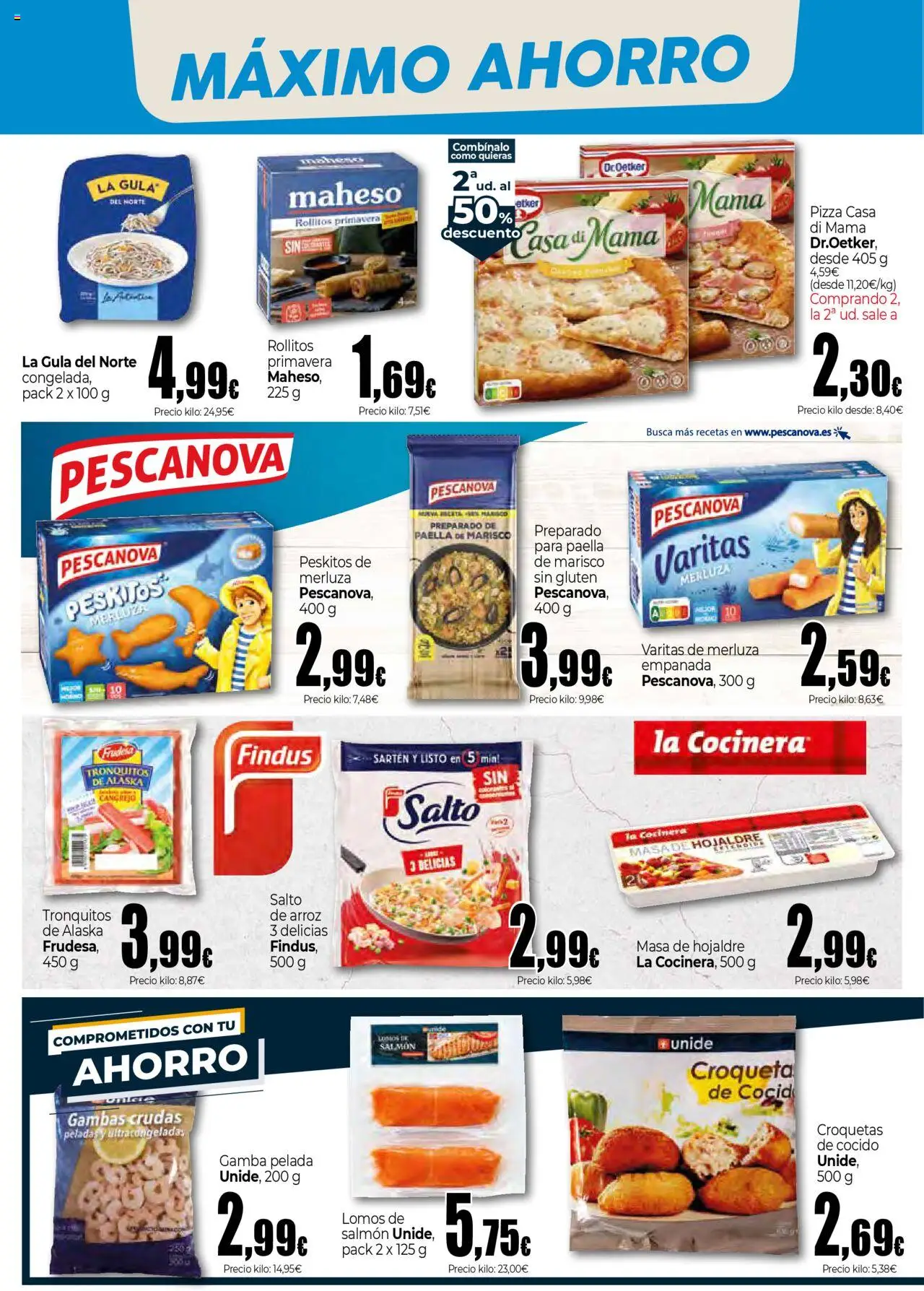 Unide - Market Levante │ válido desde el 19.06.2025 | Página: 6 | Productos: Pizza, Arroz, Croquetas, Gamba