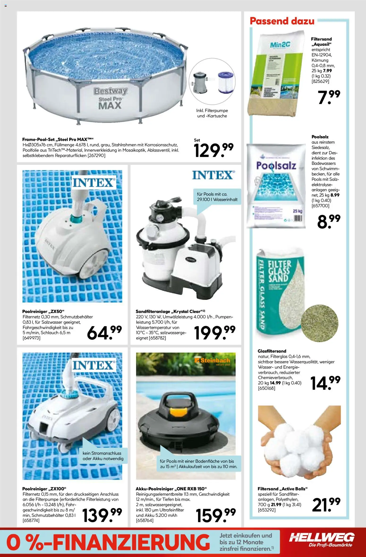 HELLWEG Flugblatt gültig ab 09.04.2026 | Seite: 9 | Produkte: Wasser, Salz