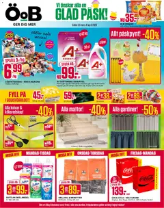 ÖoB erbjudanden - Förhandsvisning av reklamblad från butik ÖoB aktuell från 30.03.2026