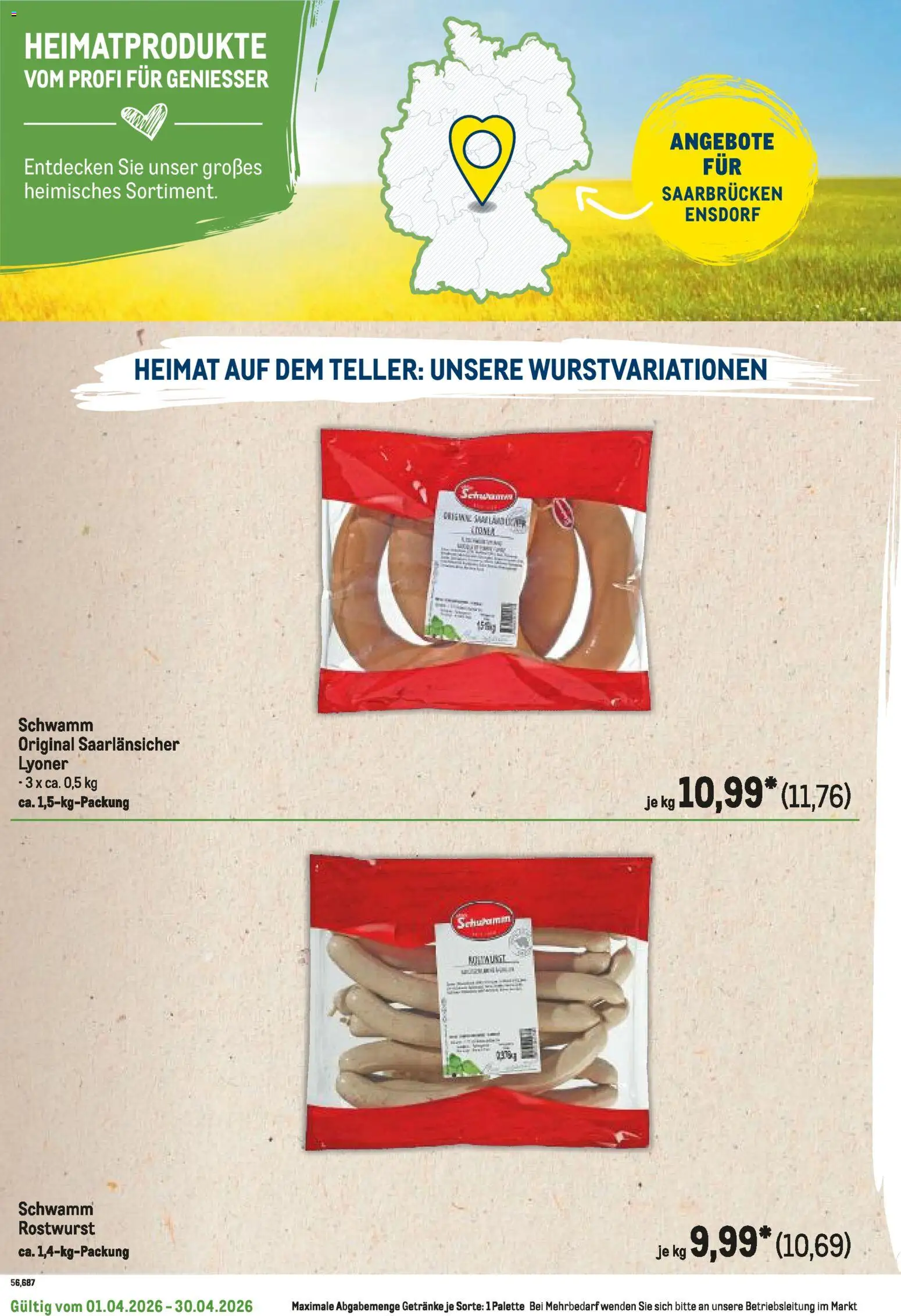 Metro Regionaler Flyer – gültig ab 01.04.2026 | Seite: 6