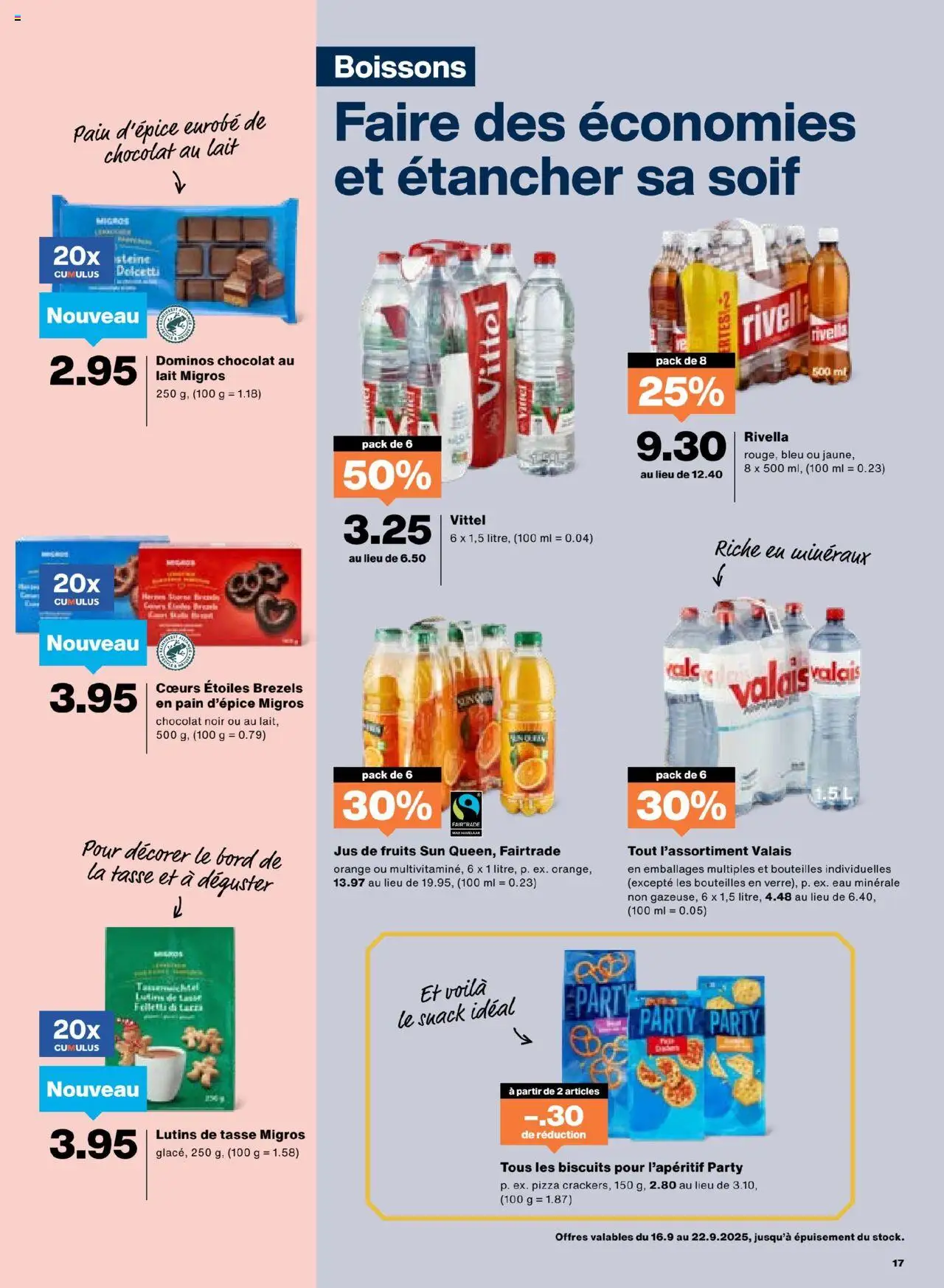 Migros Aktionen FR – gültig ab 16.09.2025 | Seite: 17