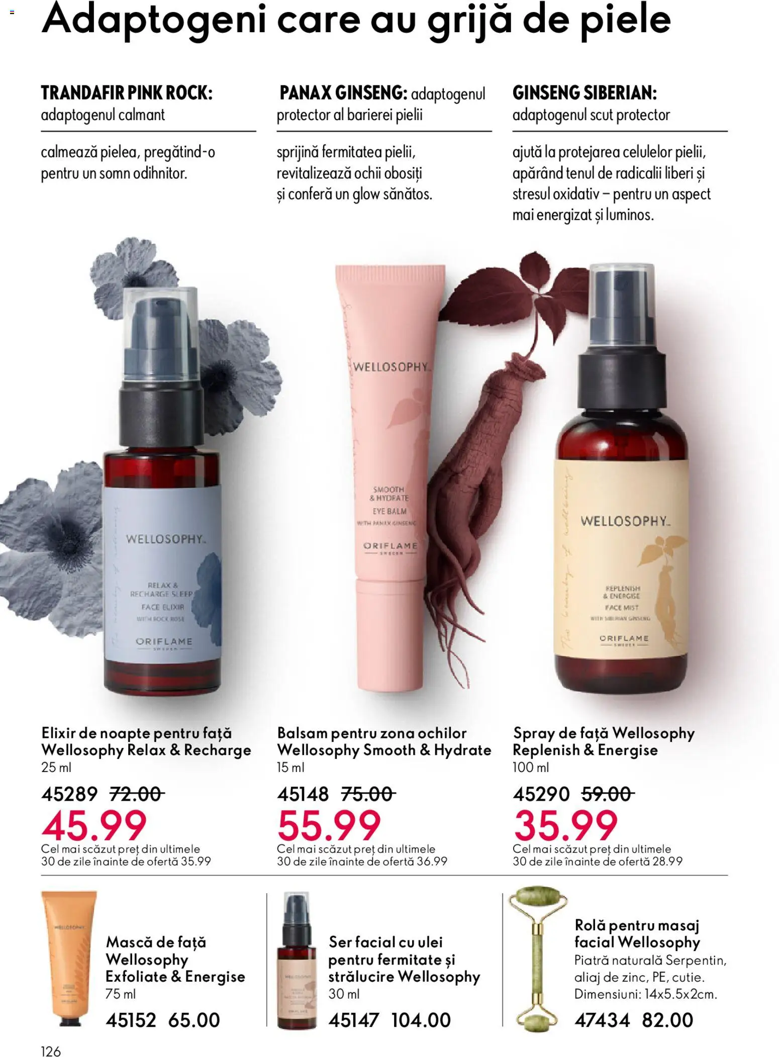 Noul catalog Oriflame – valabil de la 27.05.2026 | Pagină: 126 | Produse: Elixir, Trandafir, Balsam, Ulei