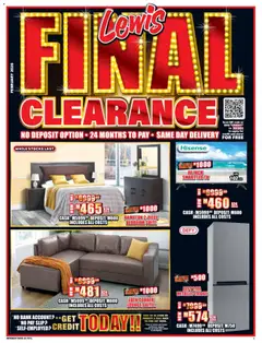 Lewis Stores specials catalogue – valid from 23.02.2026
