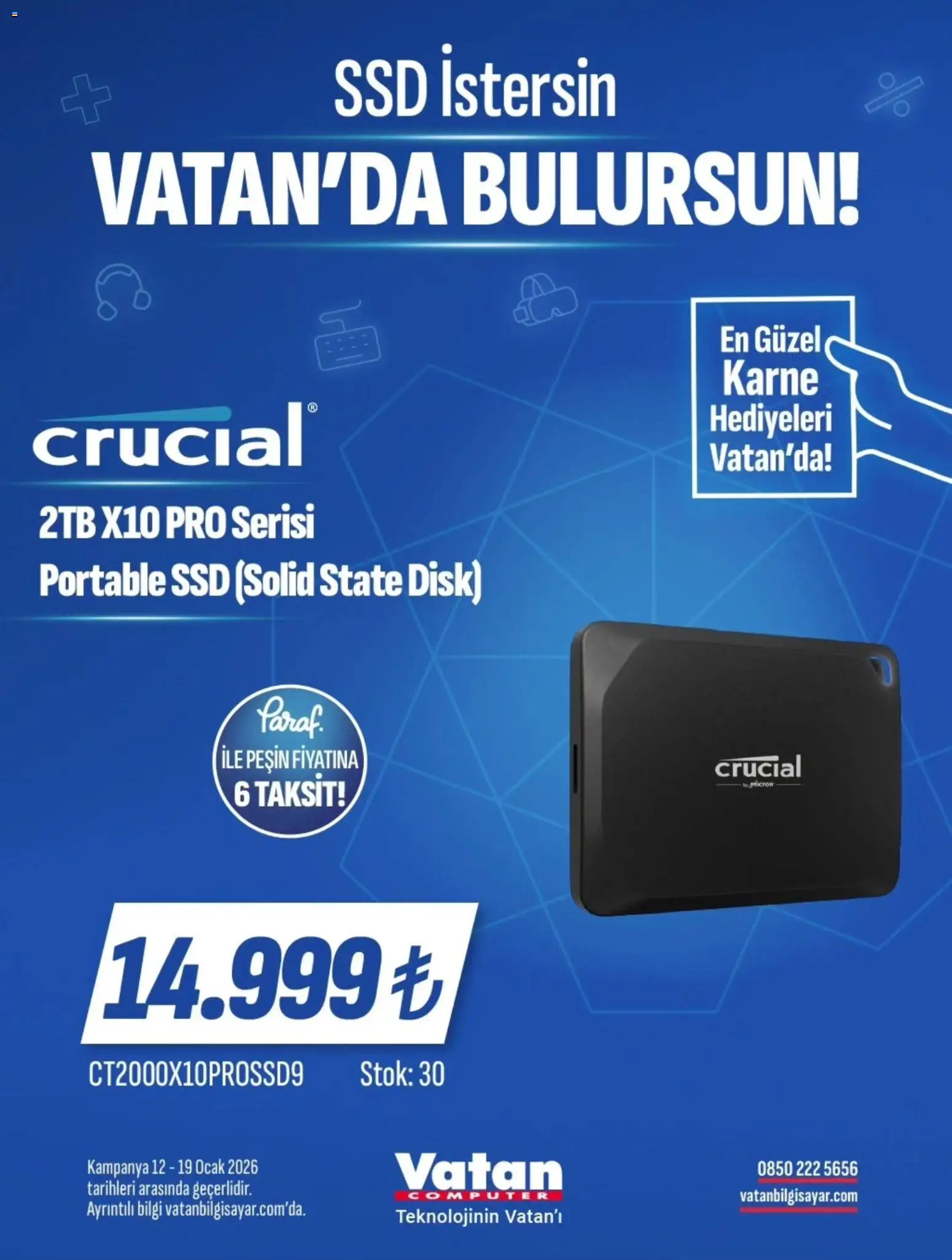 Vatan Bilgisayar İndirim - 12.01.2026 tarihinden itibaren geçerlidir | Sayfa: 14 | Ürünler: TV, Disk, Ocak