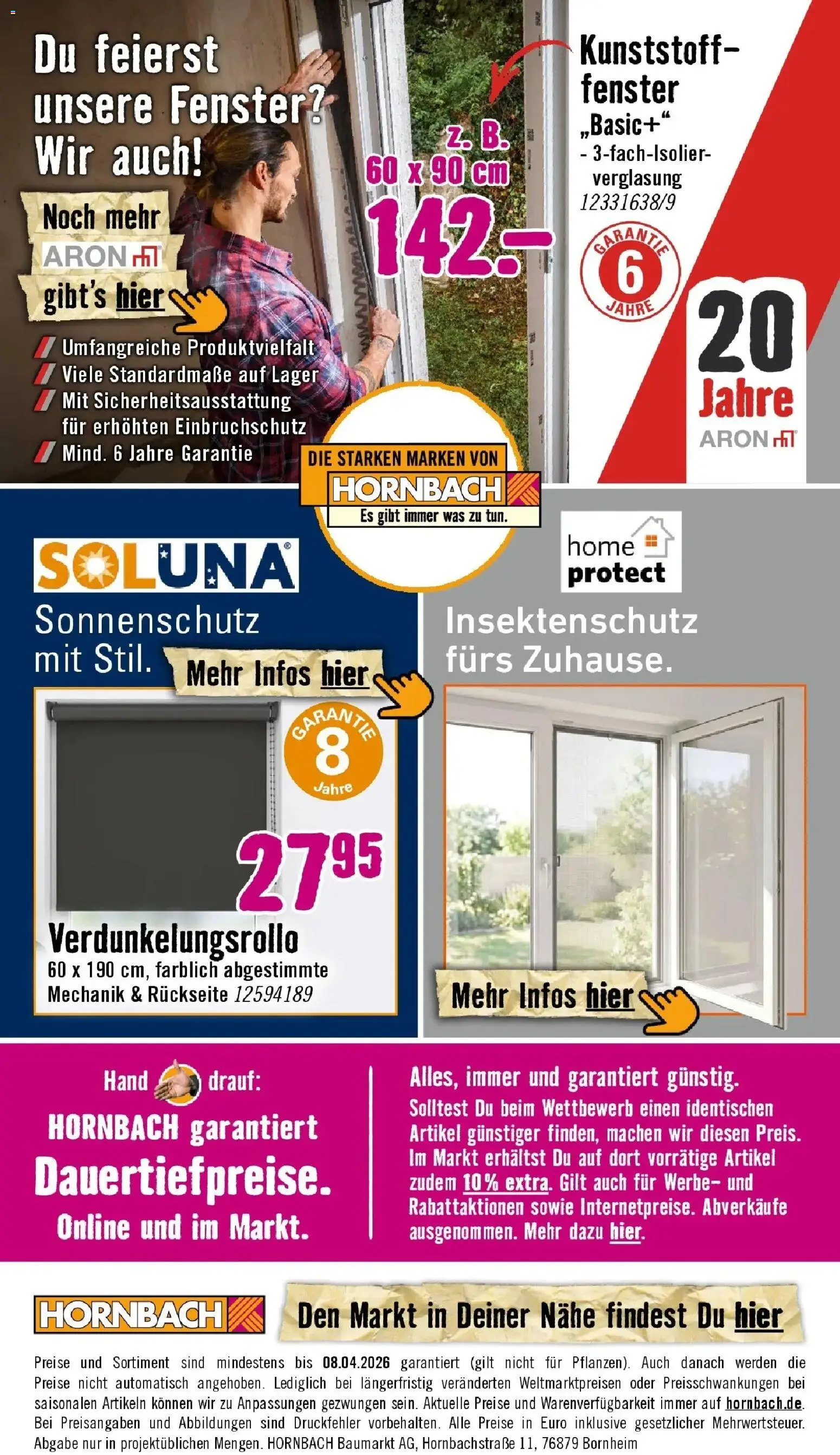 Hornbach Ran ans Projekt. Es ist schon Pflanzzeit. – gültig ab 10.03.2026 | Seite: 36
