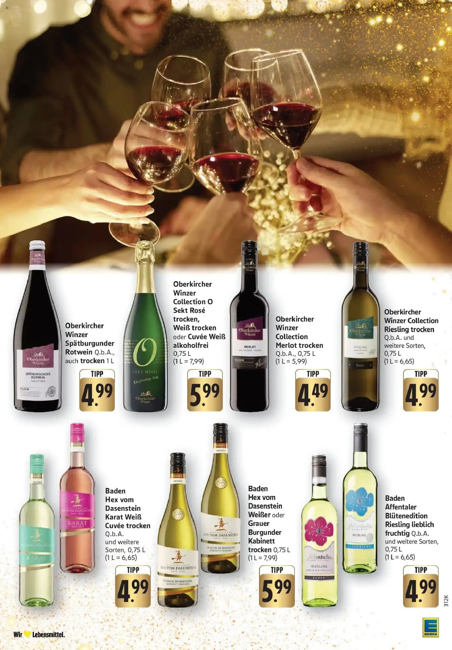 Edeka prospekt Ettenheim	 – gültig ab 08.12.2025 | Seite: 7 | Produkte: Rotwein, Sekt, Merlot