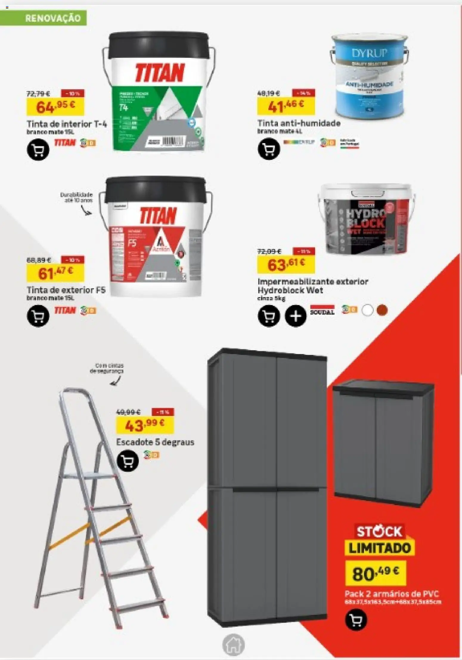 Leroy Merlin - Arquipélago da Madeira │ válido de 19.02.2026 | Página: 6 | Produtos: Tinta