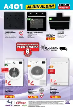 09.04.2026 tarihinden itibaren geçerli olan A101 kataloğu önizlemesi | Sayfa: 6