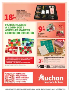 Auchan - Prévisualisation de Auchan - Bon Noël et Bonnes Affaires : Sélection cadeaux valide à partir de 02.12.2025 | Page: 36 | Produits: Myrtilles, Chemise, Chocolat, Moutarde