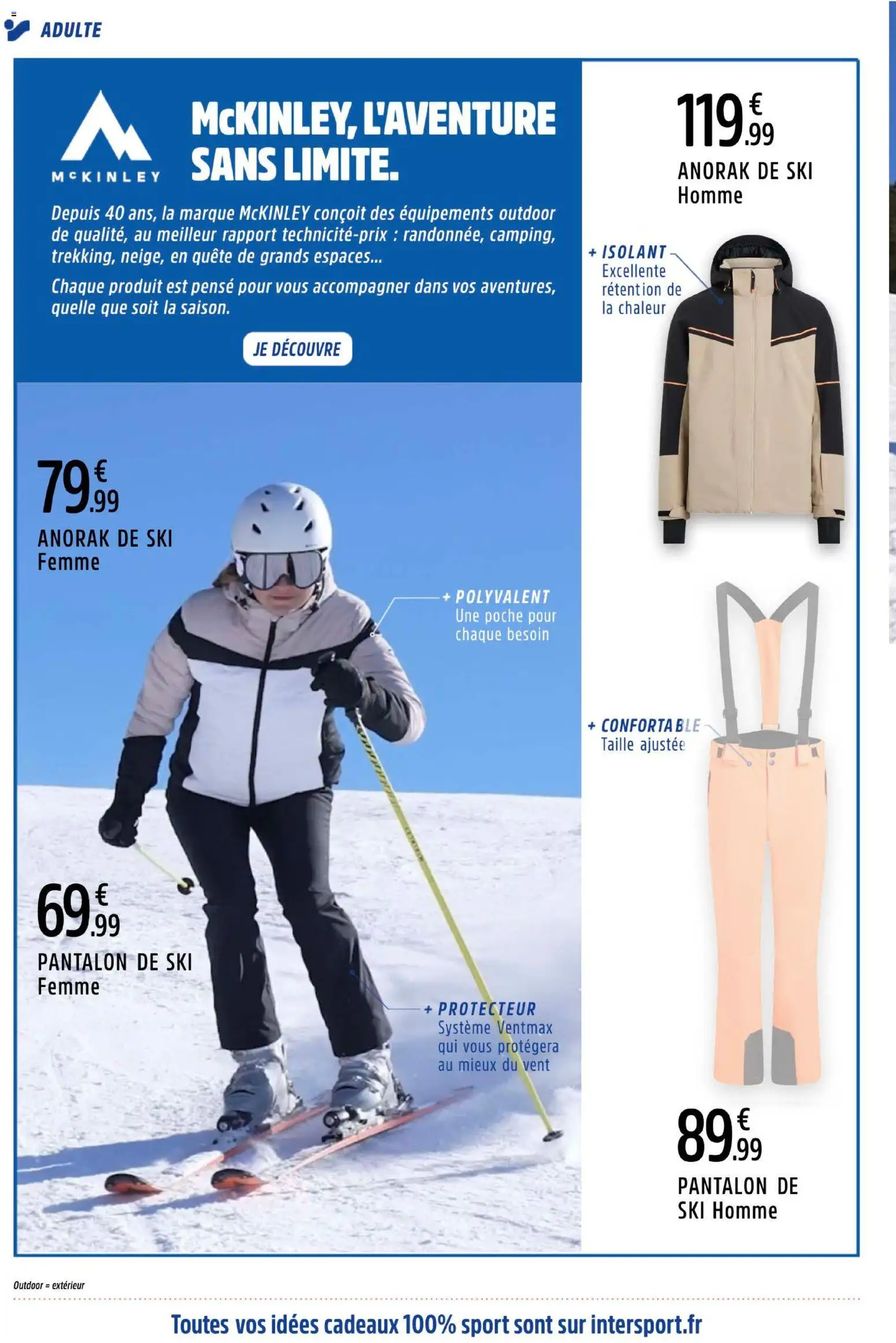 {H1} | Page: 2 | Produits: Ski, Pantalon