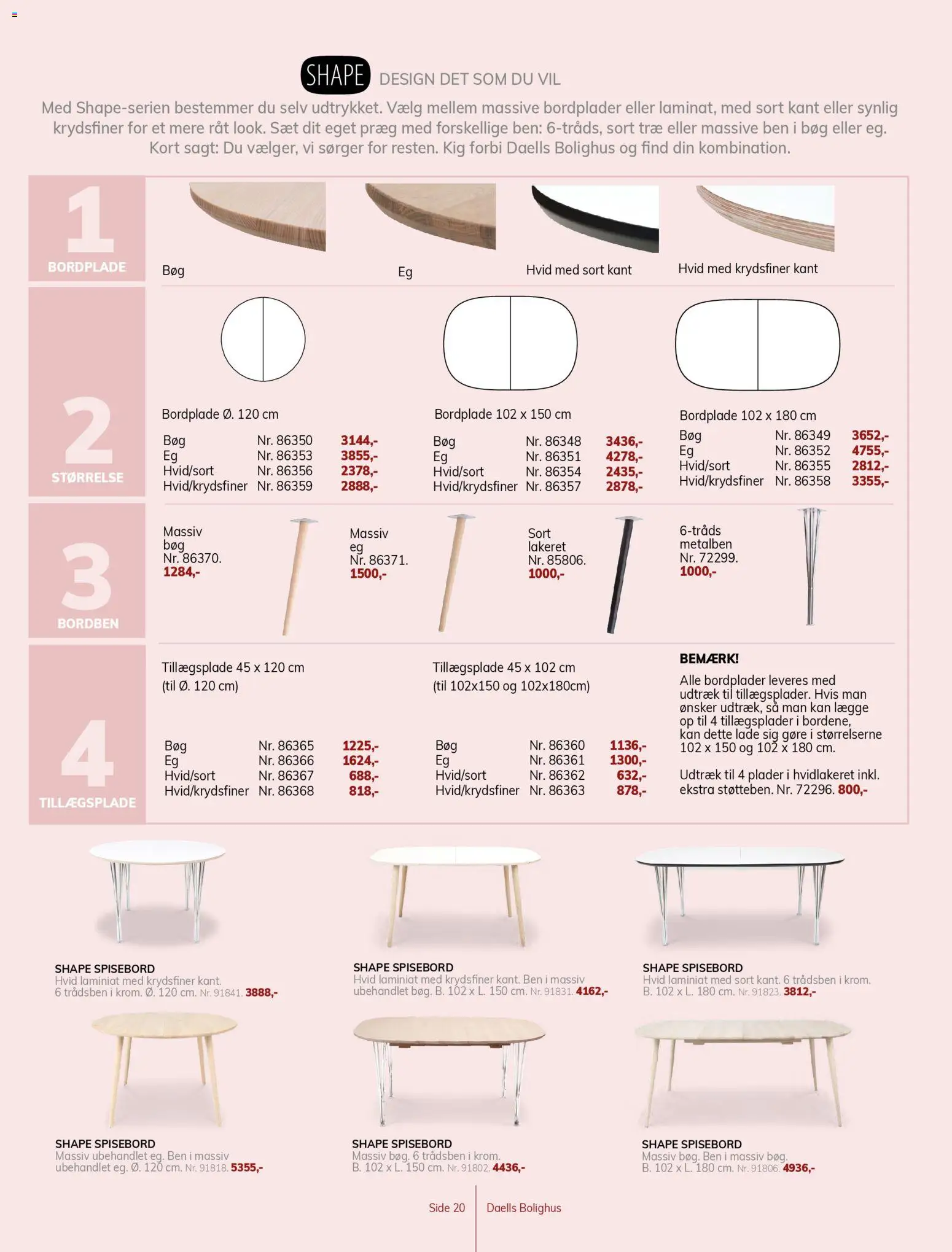 Daells Bolighus tilbudsavis – gyldig fra 15.04.2026 | Side: 20 | Produkter: Søm